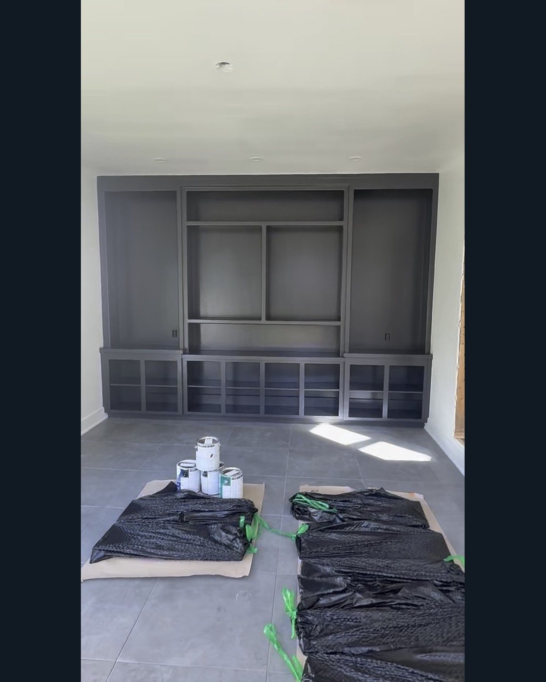 Cabinet refinishing project